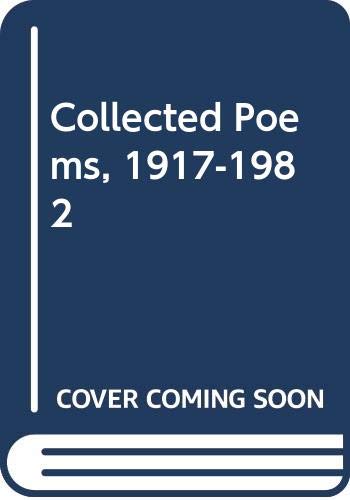Collected poems, 1917-1982 Cover