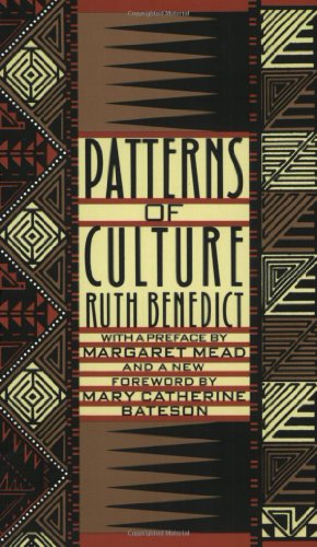 Patterns of culture Cover