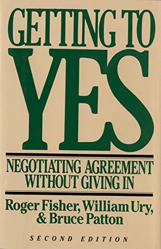 Getting to yes Cover