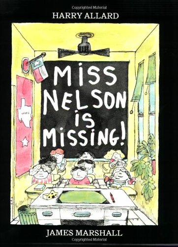 Miss Nelson Is Missing! Book & Cassette. Cover