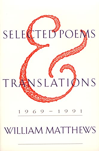 Selected Poems and Translations Cover