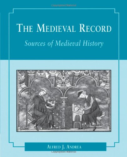 The medieval record Cover