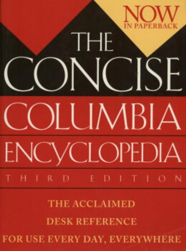 The Concise Columbia Encyclopedia Cover
