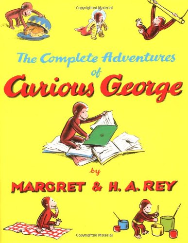 The complete adventures of Curious George Cover