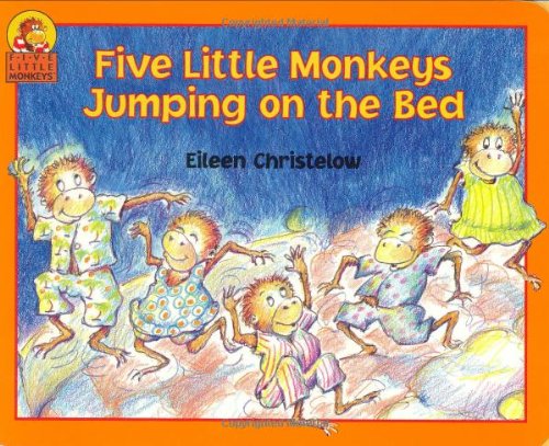 Five little monkeys jumping on the bed Cover