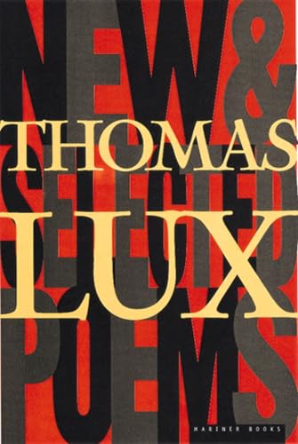 New and selected poems, 1975-1995 Cover