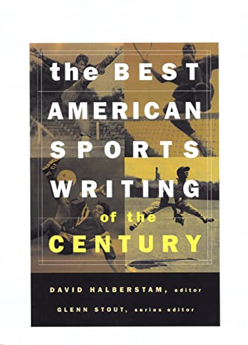 The best American sports writing of the century Cover