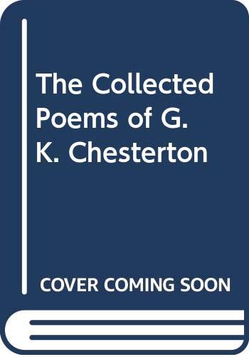 The collected poems of G. K. Chesterton Cover