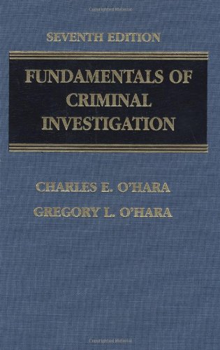 Fundamentals of Criminal Investigation Cover