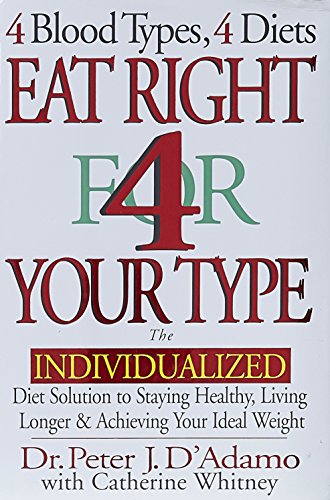 Eat right 4 (for) your type Cover