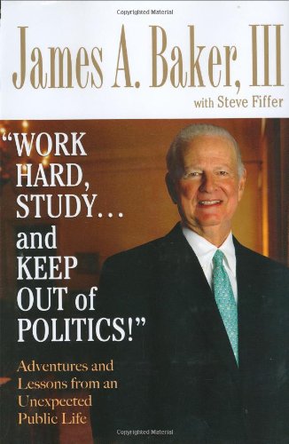 Work hard, study-- and keep out of politics! Cover