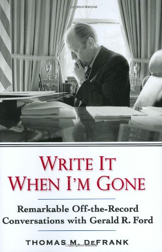 Write it When I'm Gone Cover
