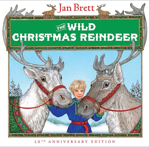 The wild Christmas reindeer Cover