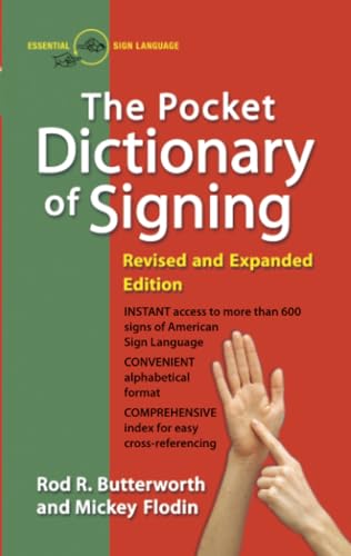 The pocket dictionary of signing Cover