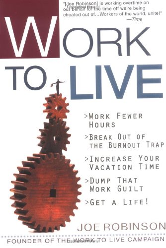 Work to live Cover