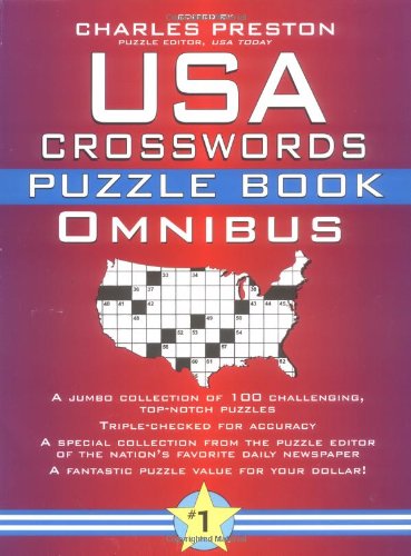 USA Crosswords Puzzle Book #1 (USA Crosswords Puzzle Book Omnibus) Cover