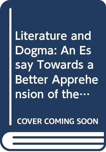 Literature & dogma Cover