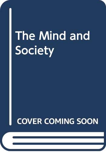 The mind and society Cover
