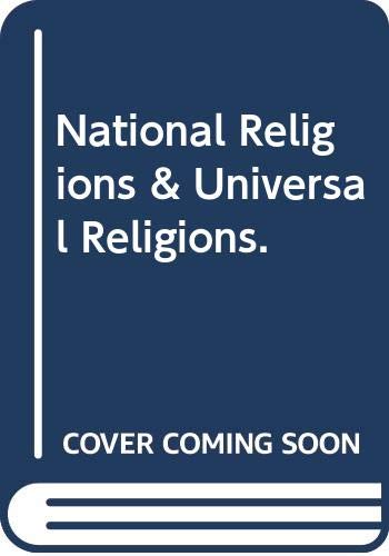 National religions and universal religions Cover