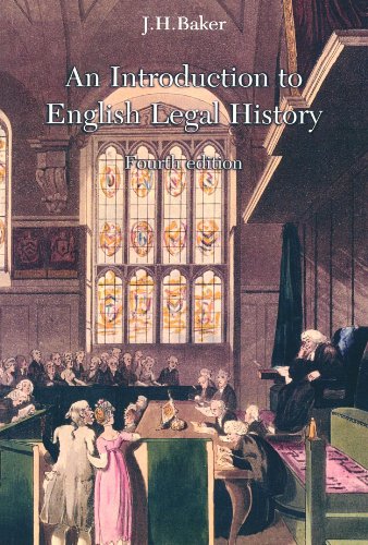 An introduction to English legal history Cover