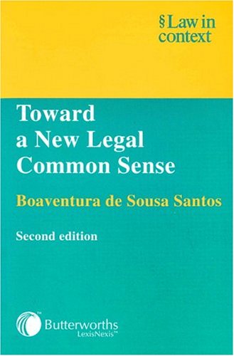 Toward a new legal common sense Cover