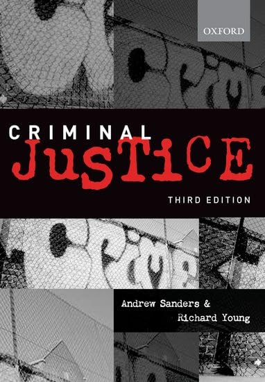 Criminal justice Cover