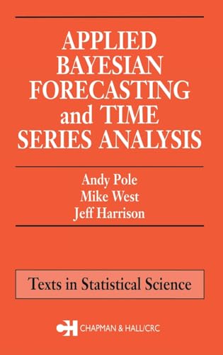 Applied Bayesian forecasting and time series analysis Cover