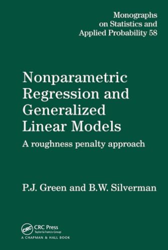 Nonparametric regression and generalized linear models Cover