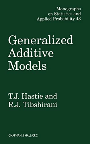 Generalized additive models Cover