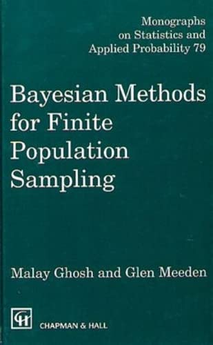 Bayesian methods for finite population sampling Cover