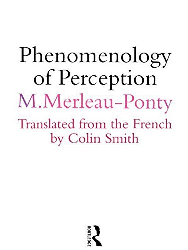 Phenomenology of perception Cover
