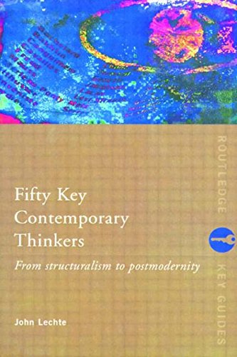 Fifty key contemporary thinkers Cover