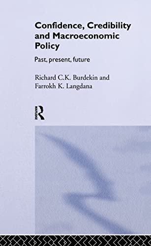 Confidence, credibility, and macroeconomic policy Cover