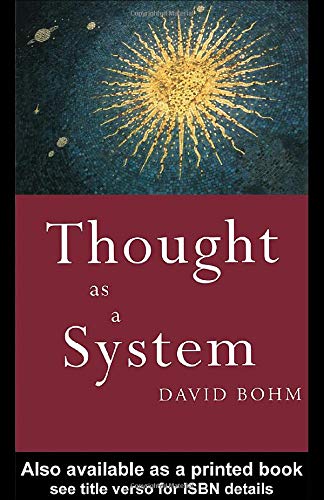 Thought as a system Cover