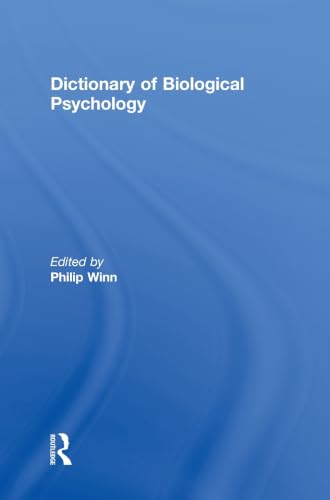 Dictionary of biological psychology Cover