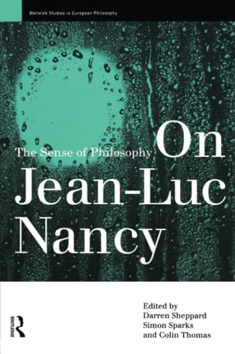 On Jean-Luc Nancy Cover