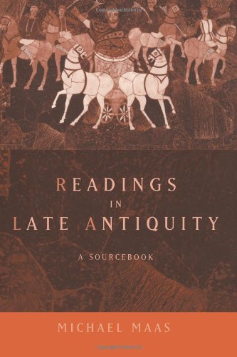 Readings in late antiquity Cover
