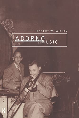 Adorno on music Cover