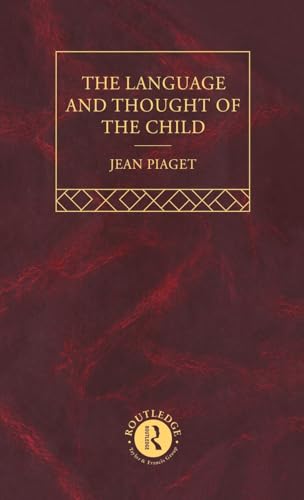 The language and thought of the child Cover