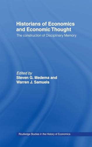 Historians of economics and economic thought Cover