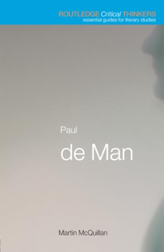 Paul de Man Cover
