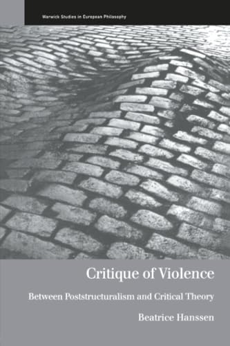 Critique of Violence Cover