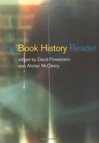 The book history reader Cover