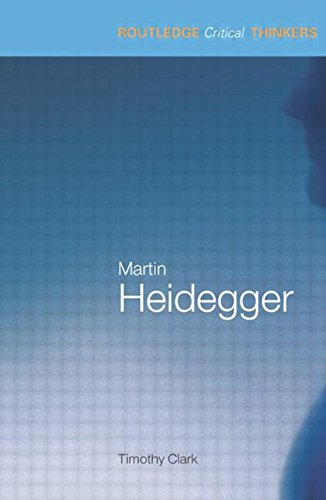 Martin Heidegger (Routledge Critical Thinkers) Cover