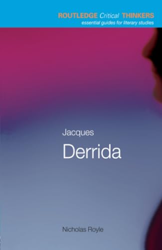 JACQUES DERRIDA. Cover