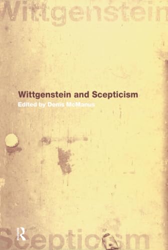 Wittgenstein and scepticism Cover