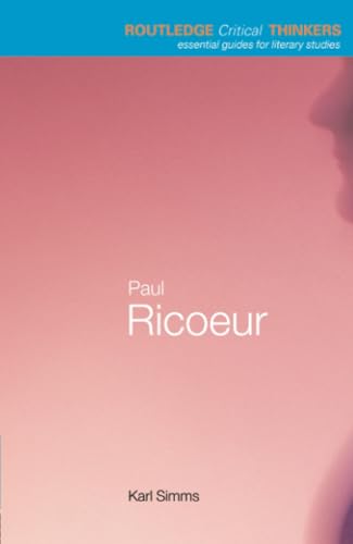 Paul Ricoeur / Karl Simms Cover
