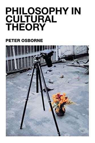 Philosophy in cultural theory Cover