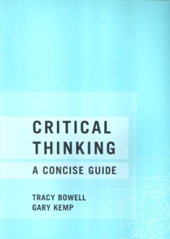 Critical thinking Cover