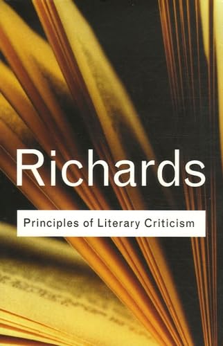 Principles of literary criticism Cover